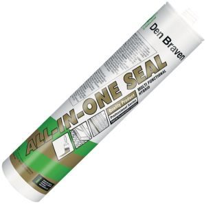 Σφραγιστική Σιλικόνη Λευκή 290ml All In One Seal Den Braven