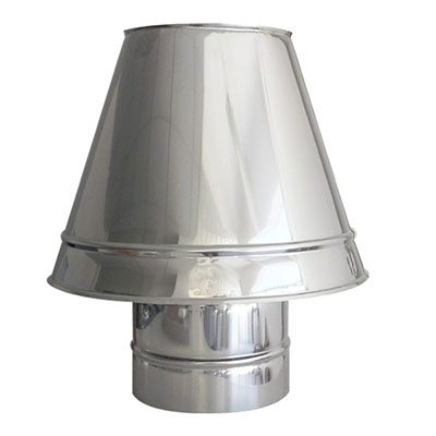 Καπέλο καμινάδας ανοξείδωτο τύπου καμπάνα