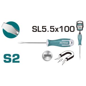 TOTAL ΚΑΤΣΑΒΙΔΙ ΜΑΓΝΗΤΙΚΟ ΙΣΙΟ SL 5.5 X 100mm (THT265100)