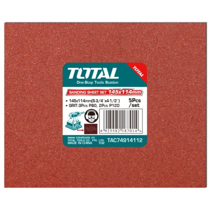 TOTAL ΣΕΤ ΓΥΑΛΟΧΑΡΤΑ 5τεμ ΓΙΑ TF2231106 (TAC74914112)