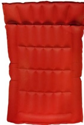 ΣΤΡΩΜΑ ΥΠΝΟΥ-ΘΑΛΑΣΣΗΣ ΜΠΛΕ-ΚΟΚΚΙΝΟ ΒΑΜΒΑΚΕΡΟ ΒΟΧ ΔΙΠΛΟ 200x130x8cm