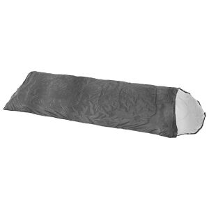 CAMPUS ΥΠΝΟΣΑΚΟΣ SLIMLIGHT ΓΚΡΙ  220x75cm ΜΕ ΜΑΞΙΛΑΡΙ & ΘΗΚΗ ΣΥΜΠΙΕΣΗΣ