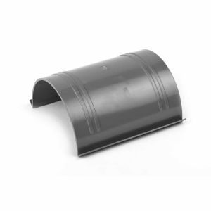 Μούφα ανοιχτής υδρορροής πλαστική PVC