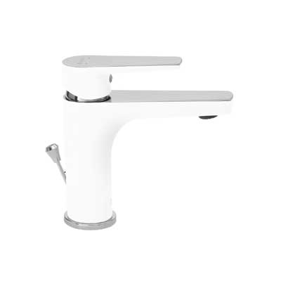 Μπαταρία νιπτήρος ψηλή λευκή ματ θερμομικτική MODEA