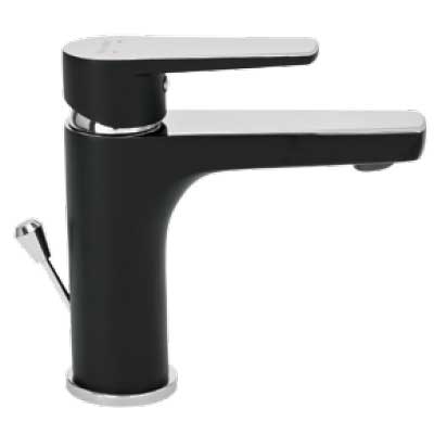 Μπαταρία νιπτήρος ψηλή μαύρη ματ θερμομικτική MODEA