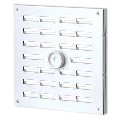 Καπάκι εξαερισμού αλουμινίου με ρυθμιζόμενη βίδα Vents