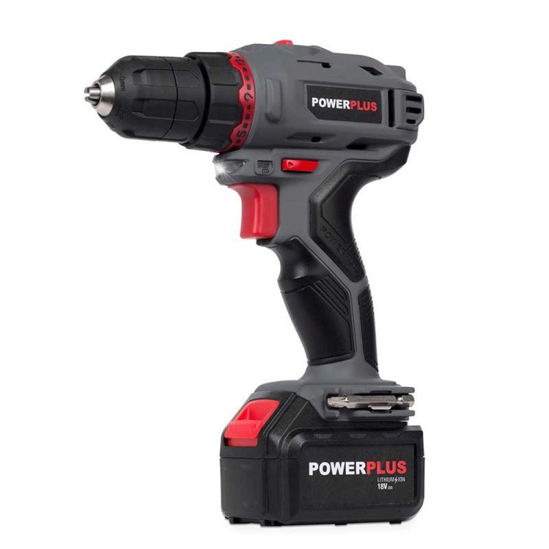 Επαναφορτιζόμενο δραπανοκατσάβιδο 18V Li-ion PowerPlus