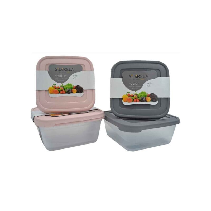 Σετ δοχείο τροφίμων COOK 1500ml