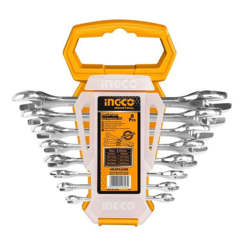 Επαγγελματικό Σετ 8 τεμ. Γερμανικά 6-22 mm HKSPA2088 INGCO - Image 2