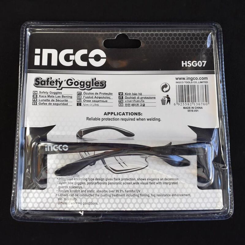 Γυαλιά Προστασίας HSG07 INGCO - Image 4
