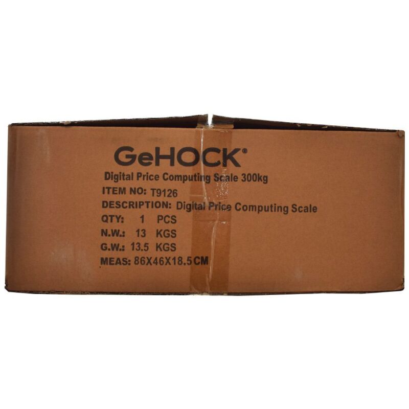 Ηλεκτρονική Ζυγαριά έως 300kg GeHOCK 60-PCS0300 GeHOCK - Image 7