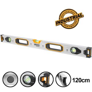 Επαγγελματικό Αλφάδι Μαγνητικό 120cm HSL38120M INGCO