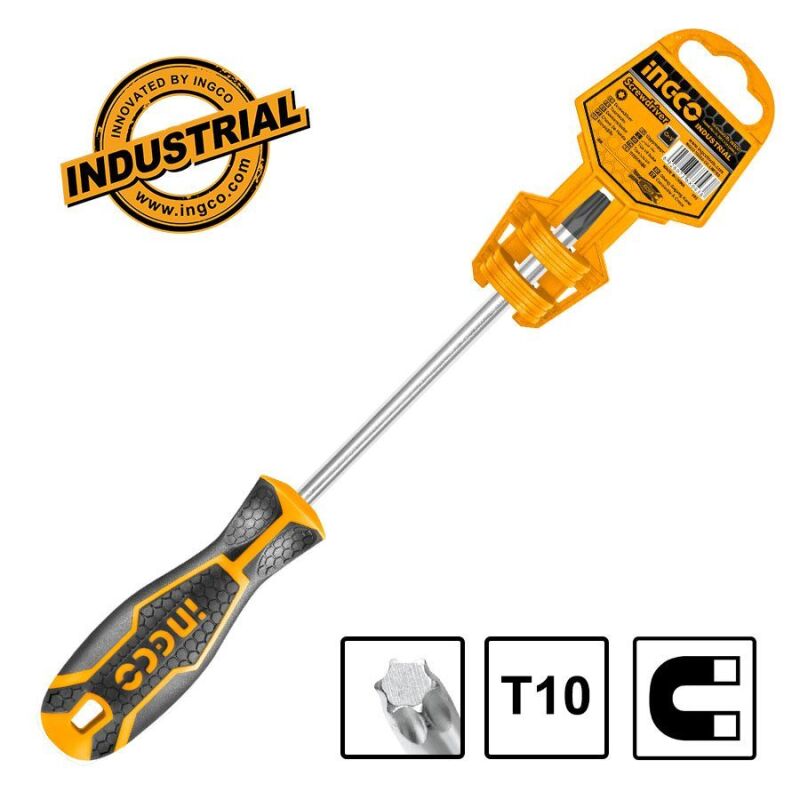 Επαγγελματικό Κατσαβίδι Torx Τ10 HS28T10100 INGCO - Image 2