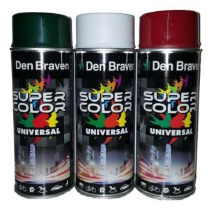 Σπρέι ακρυλικό 6τεμ. 400ml μπλε (Ultramarine Blue) Ral 5002 DEN BRAVEN