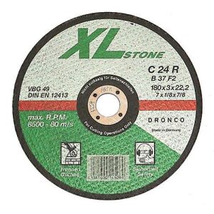 Δίσκος κοπής για μάρμαρο 25τεμ. με κούρμπα PERFECT C24R Νο125x3x2223mm DRONCO