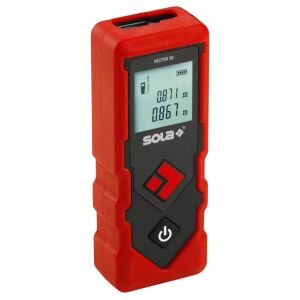 Μέτρο λειζερ εμβελεια 20m σφαλμα +/-3mm SOLA ΙLGEKA