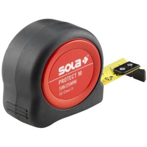 Μέτρο πλαστικο μαγνητικο 25mm λαμα 5m SOLA ΙLGEKA
