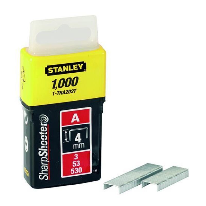 Δίχαλο σειράς 53 για καρφωτικά 4mm 1000τεμ. STANLEY