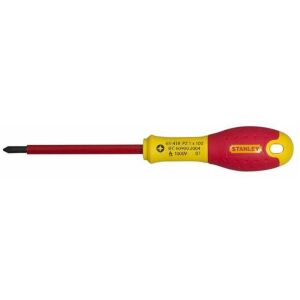 Κατσαβίδι Pozi με μόνωση 1000V VDE FATMAX pz1x100mm σε blister STANLEY