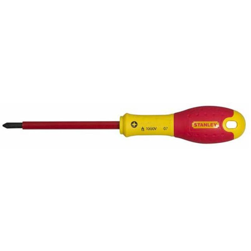 Κατσαβίδι Pozi με μόνωση 1000V VDE FATMAX pz2x125mm σε blister STANLEY