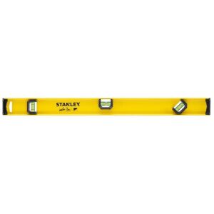 Αλφάδι αλουμινιου 60cm με 3 μάτια STANLEY