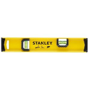 Αλφάδι αλουμινιου 30cm με 2 μάτια STANLEY