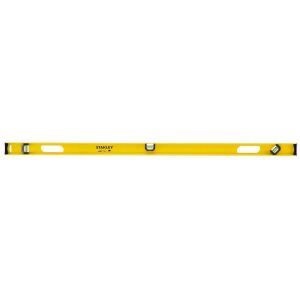 Αλφάδι μεταλλικο κιτρινο  120cm με 3 μάτια STANLEY