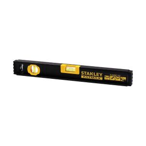 Αλφάδι αλουμινίου FATMAX Classic Pro μαύρο με 2 μάτια μήκος 80cm STANLEY