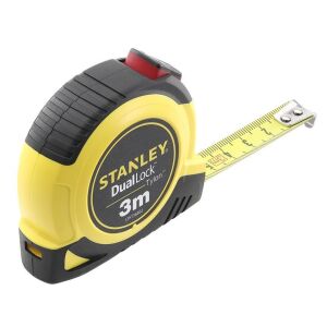 Μέτρο πλαστικό Tylon Dual Lock  με λάμα 13mm - 3m STANLEY