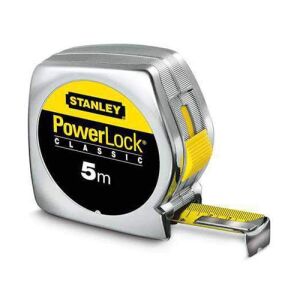 Μέτρο POWERLOCK με κέλυφος ABS και λάμα 25mm - 5m σε blister STANLEY