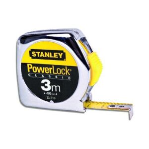 Μέτρο MICRO POWERLOCK με κέλυφος ABS και λάμα 19mm - 3m σε blister STANLEY
