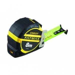 Μέτρο FAT MAX PREMIUM με λάμα 32mm - 8m σε blister δεν σπάει ως 4m ανταλλακτική κεφαλή STANLEY