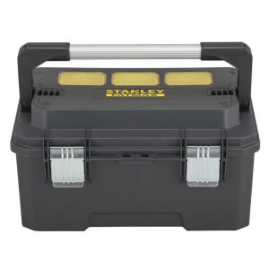Eργαλειοθήκη πλαστική PRO FATMAX 515x30x275cm μαύρη με 3 αποσπώμενα κουτάκια και χωρητικότητα 297L STANLEY