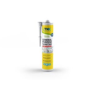 Σιλικόνη SANITARY GENERAL PURPOSE 20τεμ. λευκή TEKASIL 280ml TKK