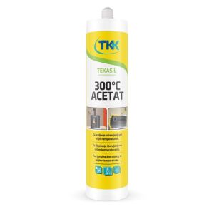 Σιλικόνη θερμοκρασίας  300°C 12τεμ. κόκκινη TEKASIL 300ml TKK