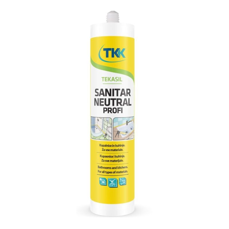 Σιλικόνη ουδέτερη 20τεμ. λευκή 300ml TKK