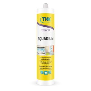 Σιλικόνη AQUA ενυδρείου 12τεμ. διάφανη TEKAFIX 300ml TKK