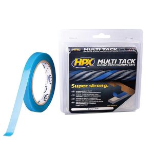 Ταινία διπλής όψεως MULTITACK ημιδιάφανη 12mmx5m WD-40 & HPX