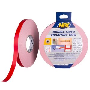 Ταινία διπλής όψεως καθρέπτου λευκή 25mmx5m WD-40 & HPX