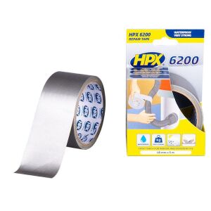 Ταινία υφασμάτινη 6200 ασημί 48mmx5m WD-40 & HPX