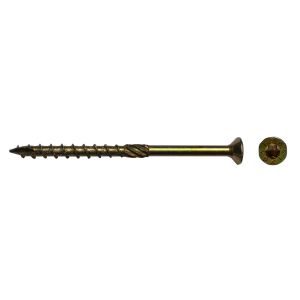 Νοβοπανόβιδα torx κίτρινη με σχίσιμο 100τεμ. 6x120mm