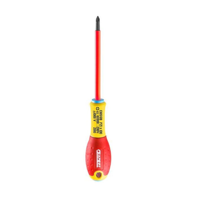 Κατσαβίδι pozi με μόνωση 1000V pz2x125mm ΕΧPERT