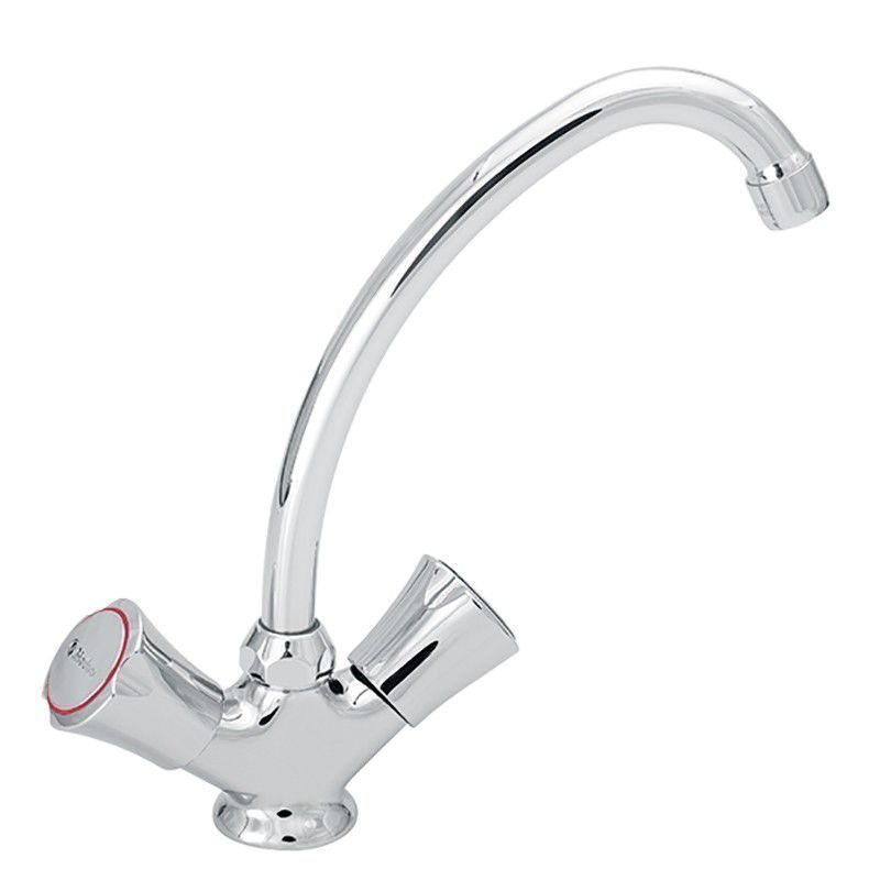 Μπαταρία νεροχύτη μίας οπής MODEA 180mm