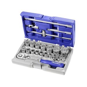 Κασετίνα καρυδάκια 22τεμ. 1/2" εξάγωνα 8-32mm ΕΧPERT