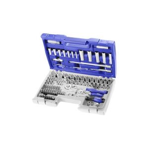 Κασετίνα καρυδάκια 98τεμ. 1/4" και 1/2" εξάγωνα 4-32mm ΕΧPERT
