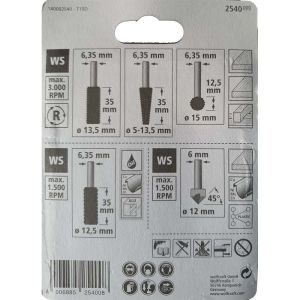 Ράσπες και φρέζες σετ 5 τεμαχίων Wolfcraft - Image 4