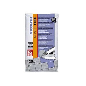 Κόλλα πλακιδίων λευκή  ACRYLIC FLEX VIMATEC