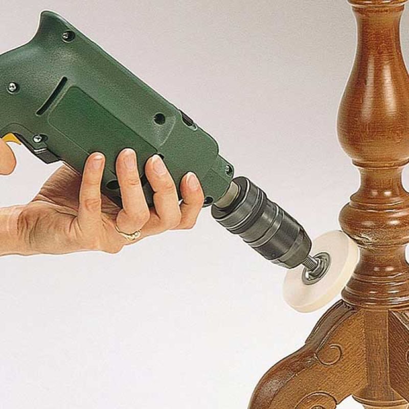 Κετσές στίλβωσης δραπάνου Φ75 Wolfcraft - Image 2