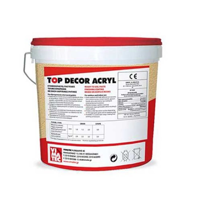 Σοβάς θερμοπρόσοψης TOP DECOR ACRYL VIMATEC