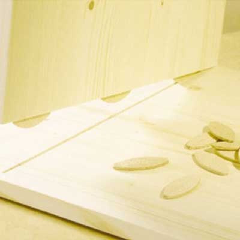 Καβίλιες ξύλου οξιάς οβάλ τύπου μπισκότο Wolfcraft - Image 2